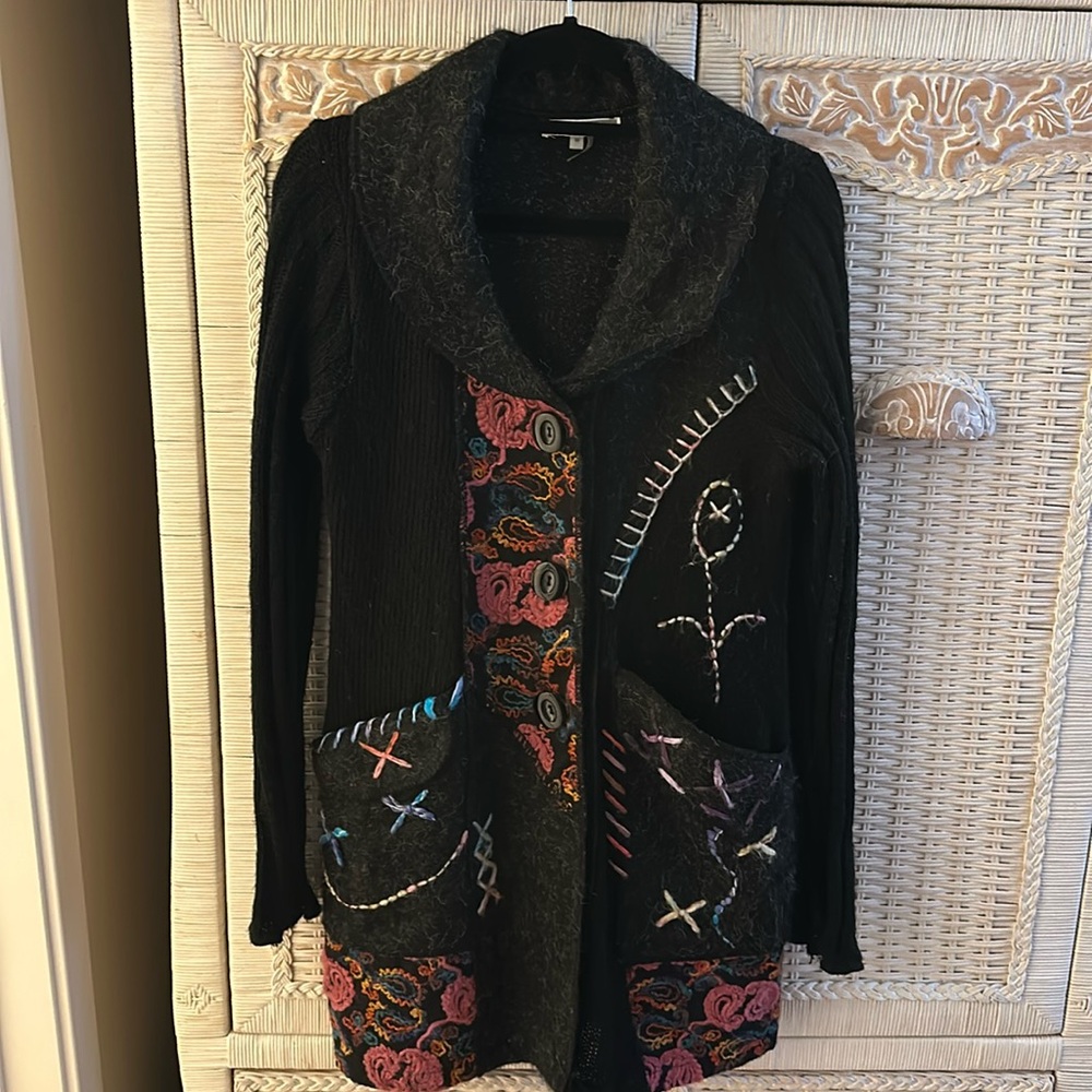 Mohair/ wool sweater by Liquid
